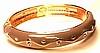 SJ93 Joan Rivers beige enameled bracelet